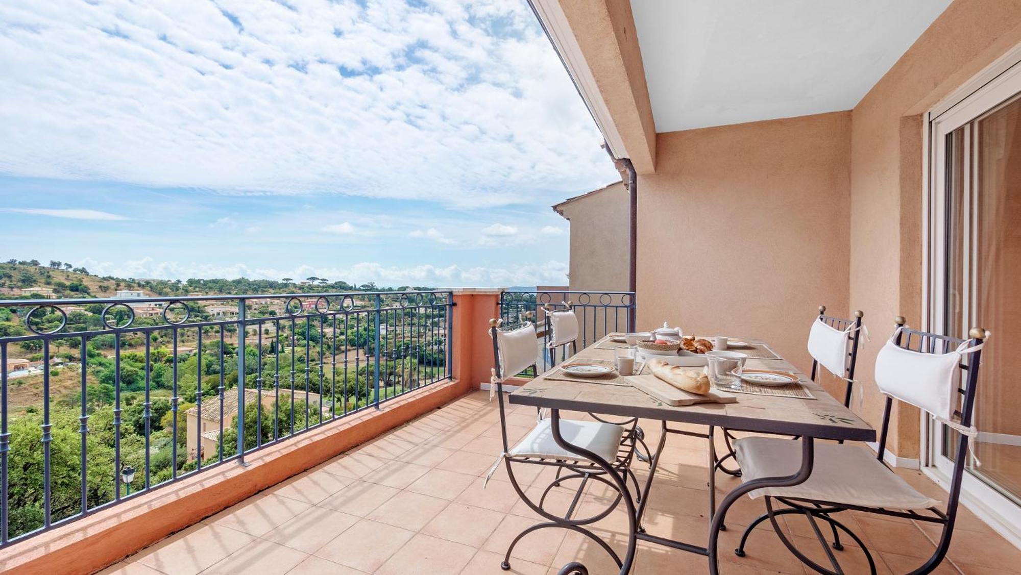Apartamento Les Cigales, Superbe Vue - Golfe De Sainte-Maxime Exterior foto